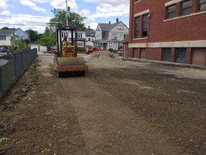 Site work project in Fall River MA