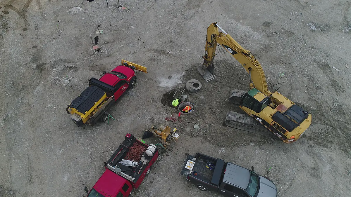 Cook Pond Estates project progress view 4