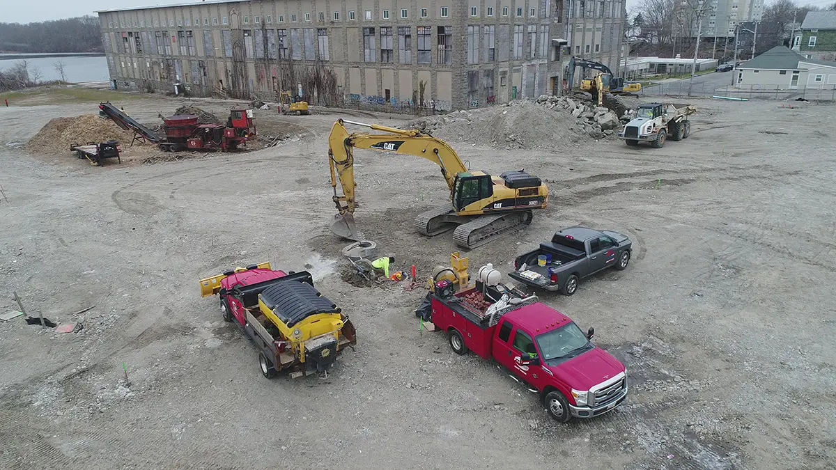 Cook Pond Estates project progress view 5