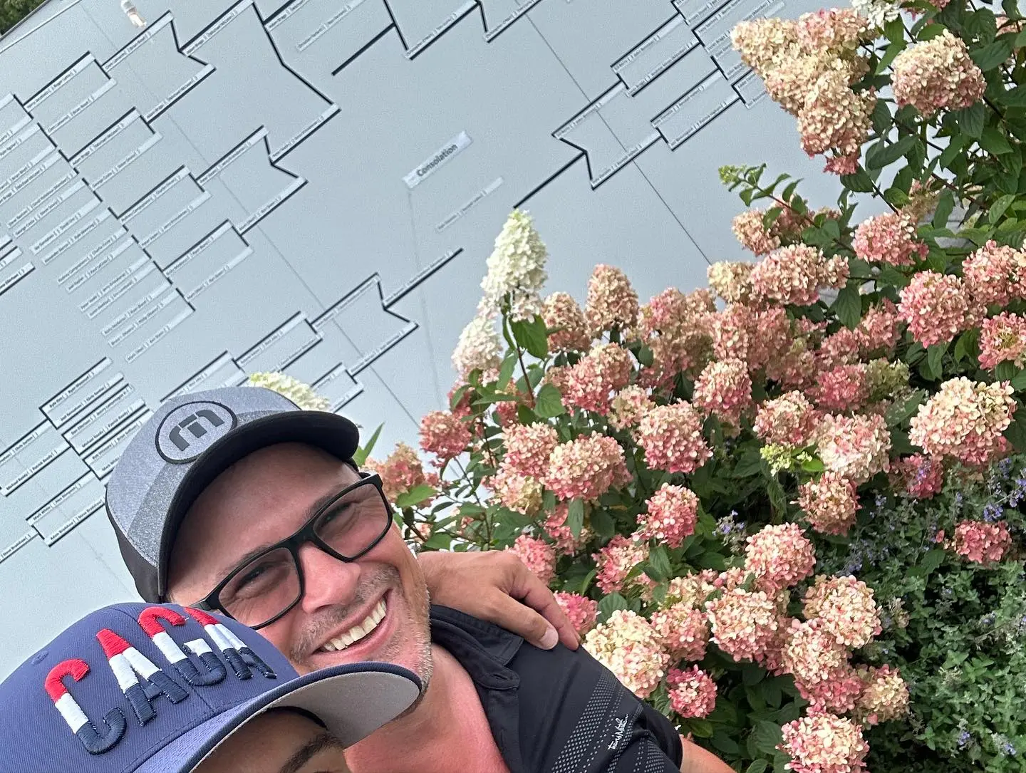Christian Farland and Ronnie Ferrero at Country Club of New Bedford Satellite Championship