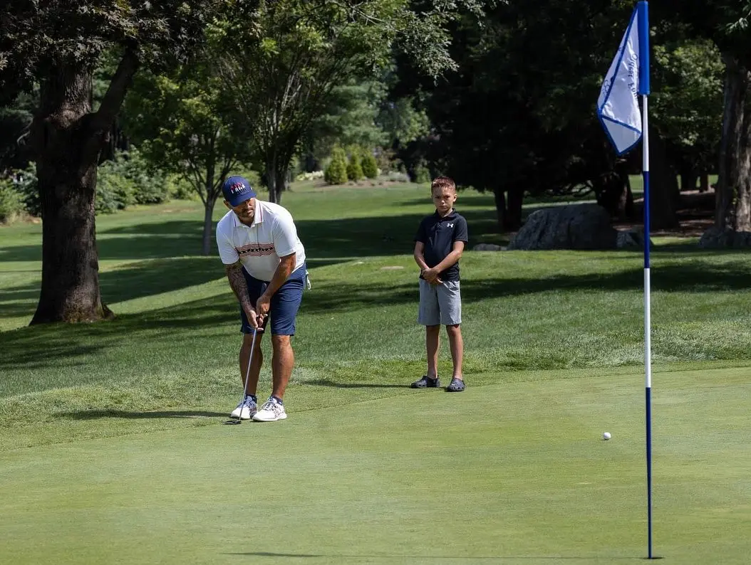Celebrating Satellite Championship win at Country Club of New Bedford